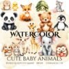 baby animals clipart bundle