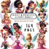 Fairies Princesses Clipart Bundle